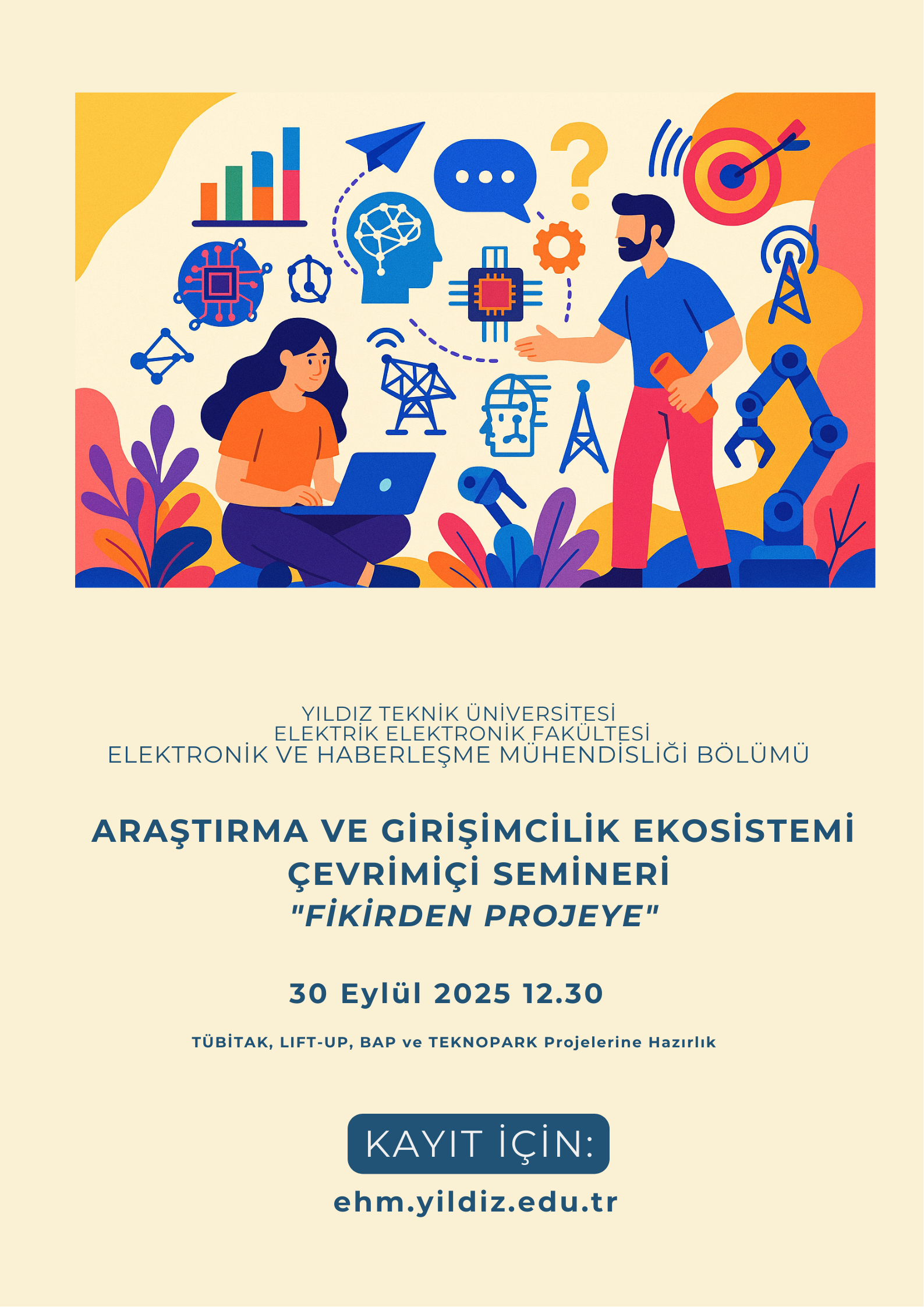 Araştırma ve Girişimcilik Ekosistemi Çevrimiçi Semineri